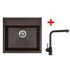 Sinks SOLO 560 Marone + ELKA Černá matná G23993