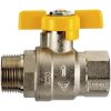 IVR 101/A ELITE GAS kulový kohout FM1/2", závitový, plnoprůtočný, motýl, plyn, poniklovaný, 110105001