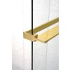 Polysan Police zkracovatelná na Walk-in zástěnu 60-140cm, zlato mat EG1446