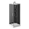Aqualine GRANVIK čtvercový sprchový box 800x800x2180mm, čiré sklo GG80X80