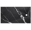 BESCO Obdélníková sprchová vanička VEXO MARBLE - černá Barva - Černá , Nožičky k vaně - Bez nožiček, Rozměr A - 100, Rozměr B - 80 VEXOOBD1080MB