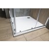 Aqualine AGGA čtvercová sprchová zástěna 700x700mm, čiré sklo HLF707Y