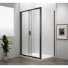 Polysan EASY BLACK obdélníkový sprchový kout 1000x800mm, čiré sklo L/P varianta EL1015B-02