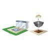 1177 2 plastove ctvercove jezirko 200 l b082 00 heissner 2