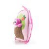 Hračka G21 Batoh s plyšovou sovičkou, růžový, 60026090
