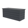 Zahradní box G21 Denver 770 L, antracitový plechový, 63900846