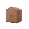 Zahradní domek Keter Darwin 6 x 6 hnědý, s podlahou, 610251