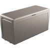 Zahradní box Keter Samoa Rattan Box 270L cappuccino, 610247