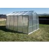Skleník G21 GZ 59 - 251 x 311 cm, pozinkovaný - poškozený obal, 63900625