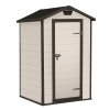 Zahradní domek Keter MANOR 4 x 3 béžový, s podlahou, 610623