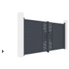 Brána G21 Marion 350x173 cm dvoukřídlá, antracitová, 63900707