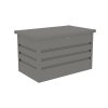 Zahradní box G21 Denver 280 L, metalický šedý plechový, 63900850