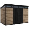 Zahradní domek Keter PENT Signature 11x7 Ashwood, s podlahou, 610669