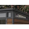 Zahradní domek Keter PENT Signature 9x7 Walnut, s podlahou, 610666
