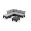 Zahradní nábytek Keter Elements 5místný modulární set grafitový, 610651