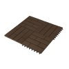 WPC dlaždice G21 Samoa Indický teak 2,3 x 30 x 30 cm, 6391001
