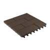 WPC dlaždice G21 Samoa Indický teak 2,3 x 30 x 30 cm, 6391001