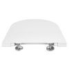 Isvea SISTEMA A WC sedátko, SLIM, Soft Close, Easy Take, bílá 40KF0200I