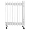 MIDEA Olejový radiátor, bílý, 11 žeber, M-NY2311-20MR