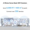 WiFi router TP-Link Mercusys Halo H37BE(2-pack) WiFi 7, BE6500, 2x 2.5GLAN, 1x GLAN, 2,4/5 GHz, 52449901