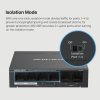 Switch TP-Link Mercusys MS106P 2x LAN, 4x LAN s PoE, 67W, 52453537
