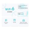 WiFi router TP-Link Deco X50(3-pack) AX3000, WiFi 6, 3x GLAN, / 574Mbps 2,4GHz/ 2402Mbps 5GHz, 52449738
