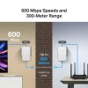 Powerline ethernet TP-Link Mercusys MP300 KIT 600Mbps, AV2, 52380632