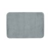 Gedy FUZZY koupelnová předložka, 60x100cm, 100% polyester, protiskluz, šedá 96FY100608