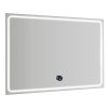 Sapho GEMINI zrcadlo s LED osvětlením 100x70cm, chytré funkce GM100K