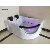 Hydromasážní vana Double 170×118 cm - dvoumístná s ohřevem vody | Aplomo Orientace: Pravá, 32667_PRA