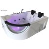 Hydromasážní vana Double 170×118 cm - dvoumístná s ohřevem vody | Aplomo Orientace: Pravá, 32667_PRA