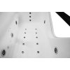 Hydromasážní vana Kimbex 170×85 – chromoterapie, LED podsvícení | Aplomo, MO-0061-170