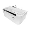 Hydromasážní vana Kimbex 170×85 – chromoterapie, LED podsvícení | Aplomo, MO-0061-170