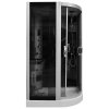 Aplomo Devy black 120x85x225 masážní sprchový box Orientace: Pravá, MO-18220P