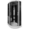 32652 7 devy black 120x85x225 masazni sprchovy box