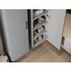 Lavedo Melony Grey 170 vysoká závěsná skříňka do koupelny, MLP-170-GR2