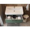 Lavedo Melony Green 60 koupelnová skříňka s umyvadlem, ML-60-GR