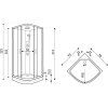 32532 1 masazni sprchovy box orion white glass 90x90 technicky nakres