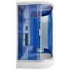 Aplomo Monster White L/P 120x88x220 parní masážní sprchový box Orientace: Levá, MO-02188WSL