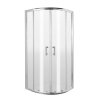 Aplomo Borge 90x90 čtvrtkruhový sprchový kout, chrom, 751_090_1