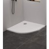 Besco Neox čtvrtkruhová sprchová vanička, litý mramor Rozměr vaničky: 80x80cm, B-0449