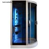 Aplomo Trixy Blue 120x85x215 masážní sprchový box Orientace: Levá, MO-18220