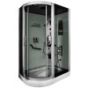 Aplomo Trixy Silver 120x85x215 masážní sprchový box Orientace: Pravá, MO-18218SP