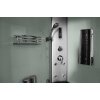 Aplomo Trixy Silver 120x85x215 masážní sprchový box Orientace: Pravá, MO-18218SP