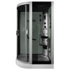 Aplomo Trixy Silver 120x85x215 masážní sprchový box Orientace: Pravá, MO-18218SP