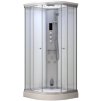Aplomo Enola White parní masážní sprchový box Rozměr koutu: 80x80cm, MUE-AF8080