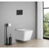 Sapho PORTO závěsná WC mísa, Vortex Rimless, 35,5x52cm, bílá PZ102V