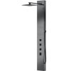 Aplomo Neo sprchový masážní panel, Gun Metal, NEO-S060M