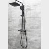Aplomo Vesuvio sprchový termostatický set, black, NOV-VES