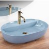 Rea Aura 61 umyvadlo na desku, blue shiny, REA-U6618